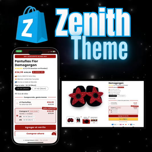 SHOPIFY Zenith Theme ™ PRO